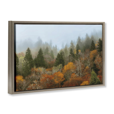 Cadre flottant Autumn Mountain, conception par D. Burt