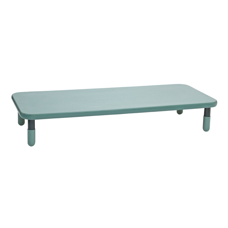 BASELINE 48" x 30" Rectangular Table, 12" H, Royal Blue