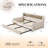 Wingback Upholstered Daybed-750527974