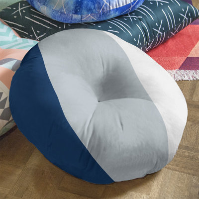 Striped Reversible Throw Pillow