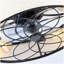 Ventilateur de plafond 20 pouces à profil bas en tissu Farmhouse