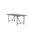 Bledar Metal Base Dining Table