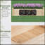Boîte à fleurs en bois Tier