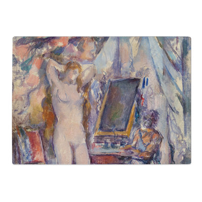 The Toilette by Paul Cezanne Chopping Board