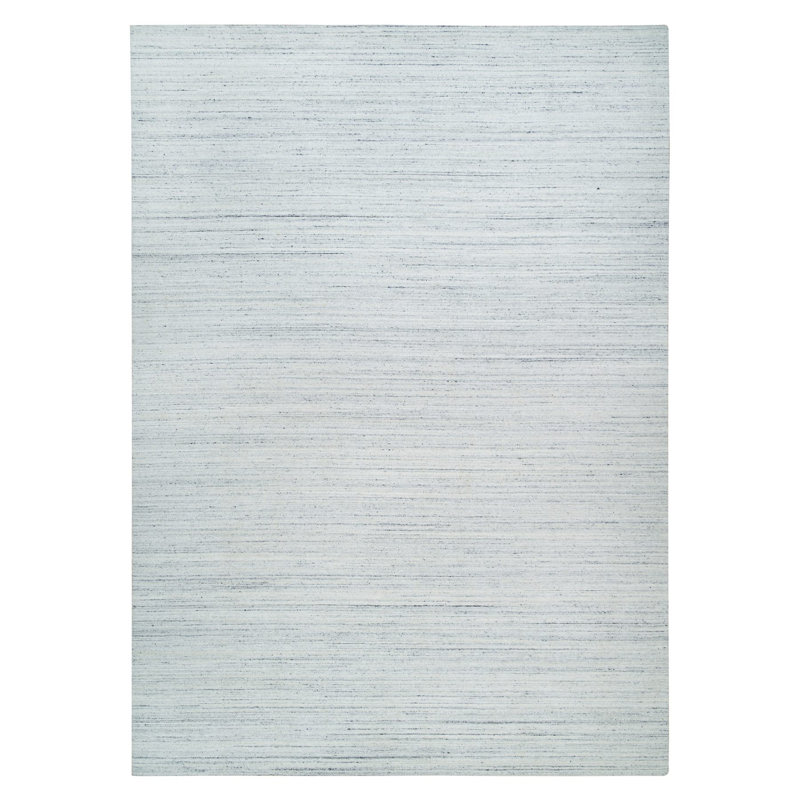 Tapis ivoire en laine nouvel âge unique 10 pi 1 po x 14 pi 1 po Ridwan