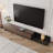  Carmavy 74.87" W Manufactured Wood Extendable TV Stand with Storage Drawers and Open Shelf-110455209