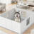 Pet Box,Dog Box with Washable Pee Pad