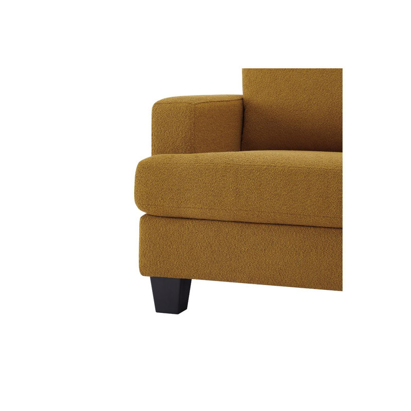 Shipe 3 Seater Sofa & Chaise, Yellow
