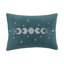 Literie en velours bleu sarcelle pour lit double / grand lit, coussin décoratif, lavable avec housse, facile-126012555-126012552