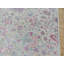 Tapis floral en laine et soie noué à la main beige / rose / gris / bleu doux Oushak