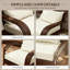 Chaises Adirondack confortables, acier et rotin, sièges de véranda modernes