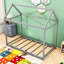 Lit simple en bois avec conception ludique et sécuritaire-912113185