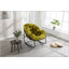 Chaise berçante d'extérieur, chaise berçante inclinable rembourrée