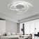 Codie 3 - Light LED Semi Flush Mount Remote Dimmable