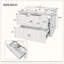 Meuble-lavabo flottant moderne 30 po-129577905