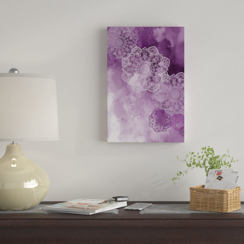 «Lavender Dream», reproduction sur toile tendue, H 12 po x l 8 po x P 0,75 po, Toile tendue, Pas de tapis