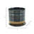Balmer Ceramic Saucer Planter with Ribbed Texture-2120804517-2031590491