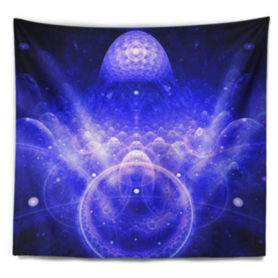 Tapisserie d’illustration de artful abstrait mystic 3d