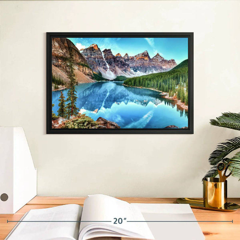 Parc national, Cadre flottant noir, 13 po x 9 po