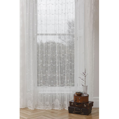 Steinbeck Slot Top Sheer Curtain
