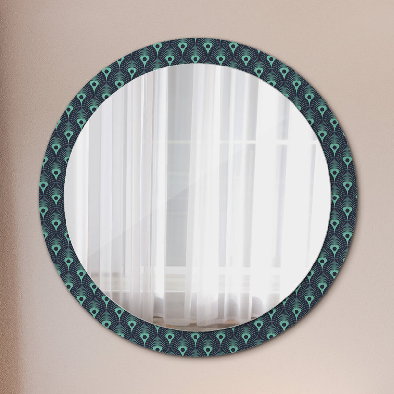 Huldar Glass Flat Wall Mirror