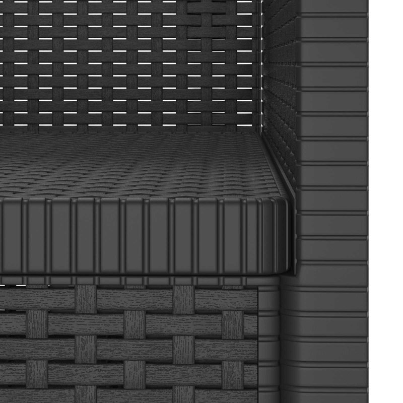 Outdoor Lounge Chair, Anthracite, Does Not Apply