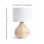 Mini lampe de table en rotin Jaylee