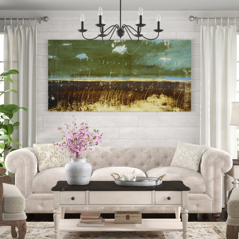 Blue Dune " Blue Dune I " by Patrick Wright, Plexi, 36" H x 72" W
