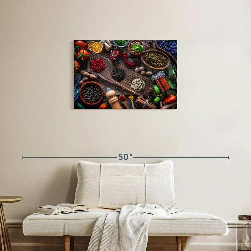 Yarlin Spice For Taste, 20" H x 30" W