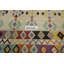 Tapis oriental géométrique en laine Kilim 8 x 10
