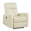 Fauteuil inclinable électrique en cuir fleur-373318671