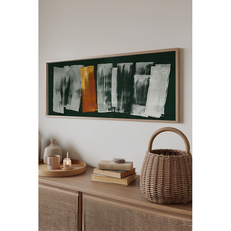 Peinture décorative encadrée
