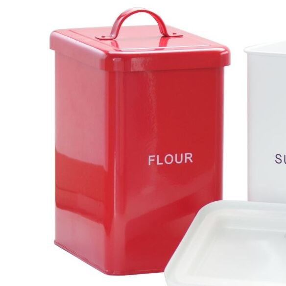 Pot de cuisine, rouge