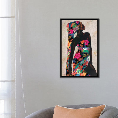 « Woman Strong I » par Alonzo Saunders-impression d’art graphique