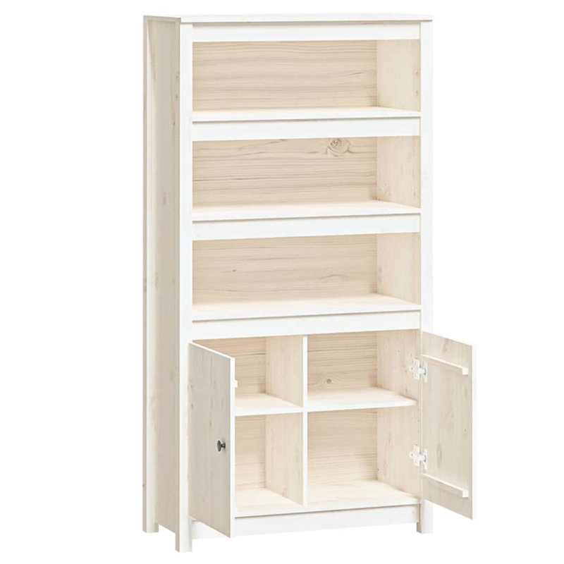 154cm Kitchen Pantry, White