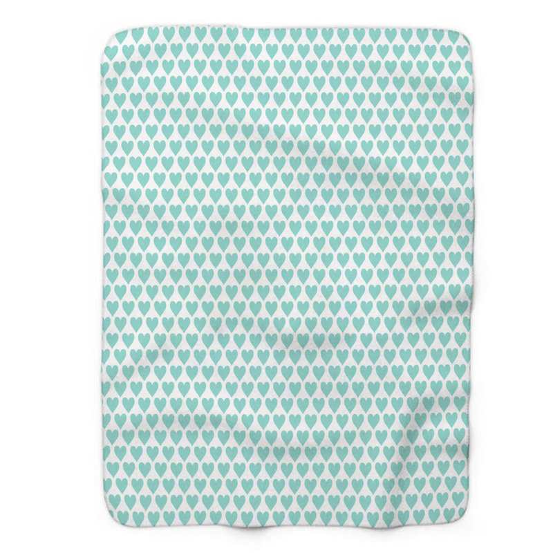 Couverture en sherpa de qualité supérieure 1 pièce Seaside 0096, L 60 po x L 80 po
