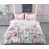 White/Dusty Rose/Red/Green Floral