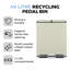 40 Litre Step On Recycling Bin-116110715