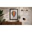 Geometric Hot Air Balloon Retro - Framed Print-1197264546-1197264549