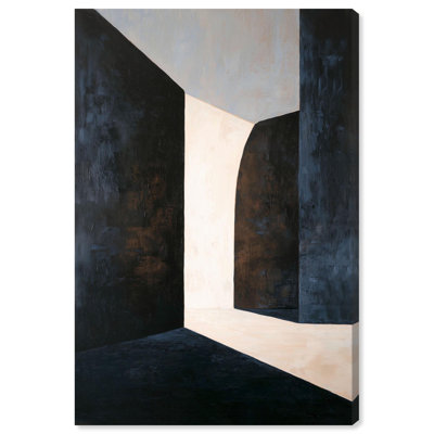 "Inevitable Encounter III", reproduction d'art sur toile par Art Remedy, tendue avec châssis, 16 x 24