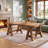 47" Solid Wood Coffee Table