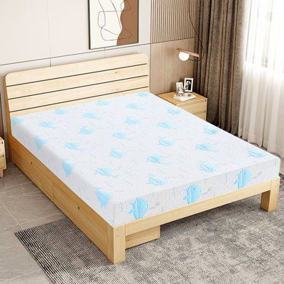 Matelas ferme en mousse viscoélastique imprégnée de gel