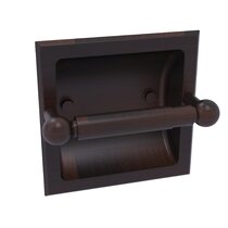 Franklin Brass Somerset Venetian Bronze Wall Mount Spring-loaded Toilet  Paper Holder in the Toilet Paper Holders department at