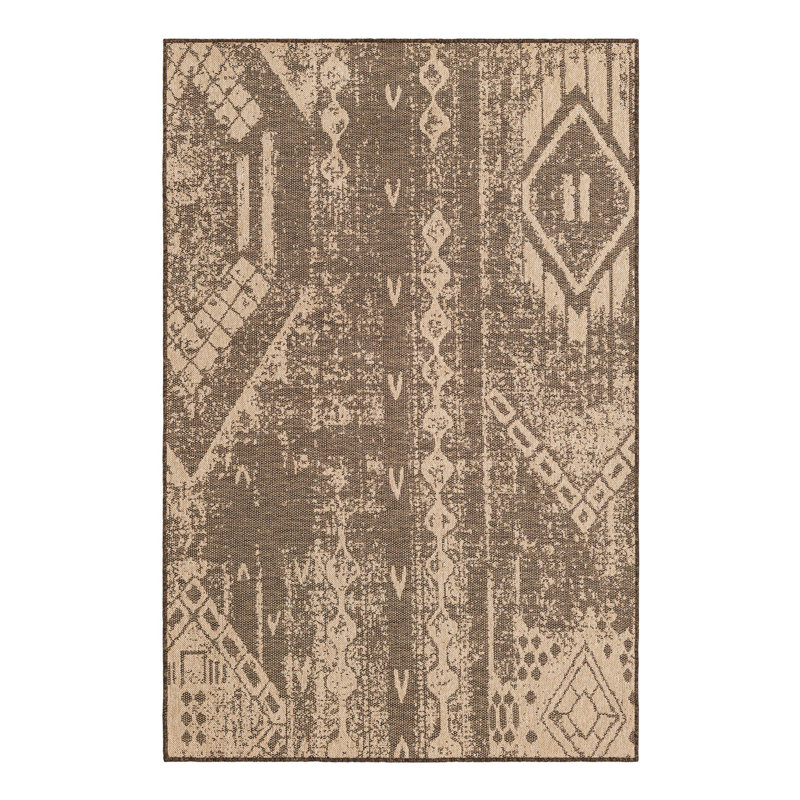 Abstract Indoor Rug, Rectangle 5'5" x 8'