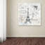 « paris », reproduction d’impression sur toile tendue-22070647