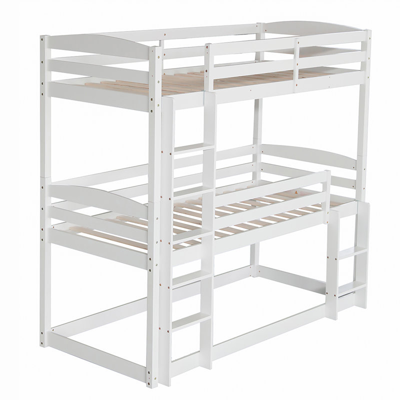 90 X 190cm Bunk Bed, White