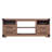 Richmond 60" Industrial Traditional TV Stand with 4 Shelves and 2 Drawers for TVs up to 55" in Brown-1642462414