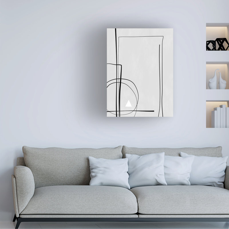 «Ologia bolologia »sur toile par Elena Ristova, H 19 po x l 14 po x P 2 po