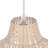 Calpella -Natural and White Rattan Light Pendant-2078343069