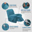 Housse pour fauteuil inclinable Dorchester-1308775953